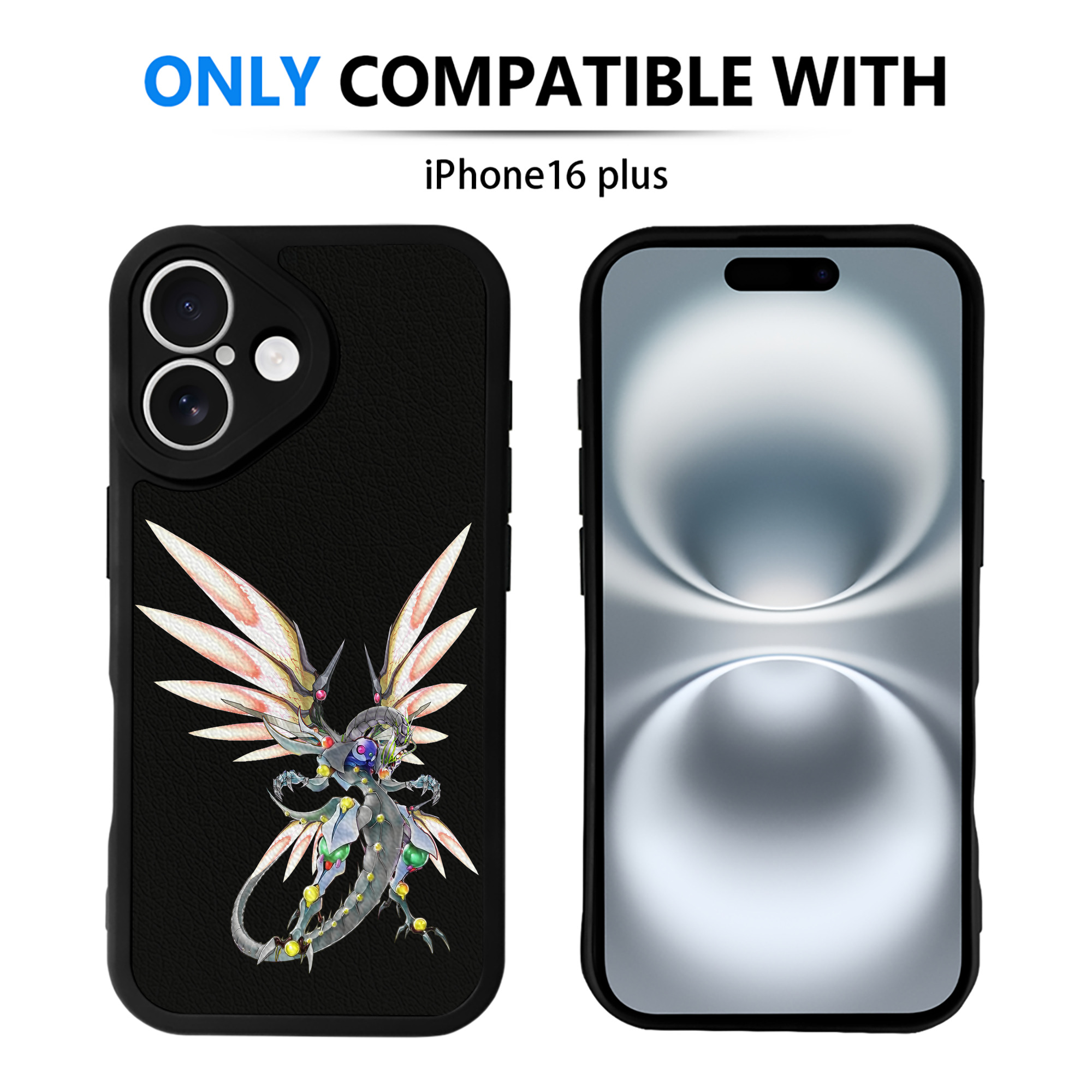 遊☆戯☆王 Yu-Gi-Oh! 【iPhone 16シリーズ対応】シリコンスマホケース（レザー調） 材質：シリコン